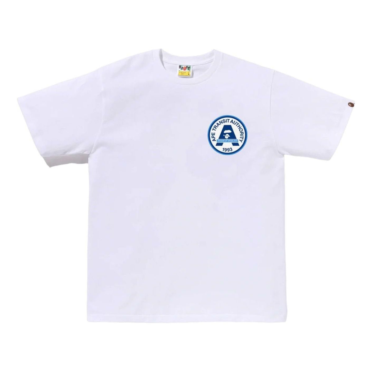 A Bathing Ape Ata Division T-Shirt 'White' 0ZXTEM042101RWHX