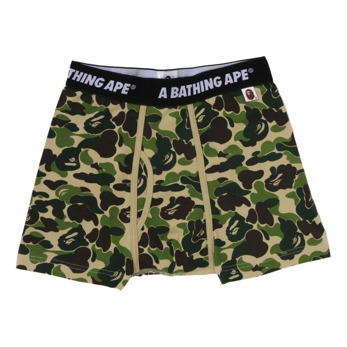 A Bathing Ape Abc Camo Trunks M Underwear 'Green' 0ZXUWM002831QGRX