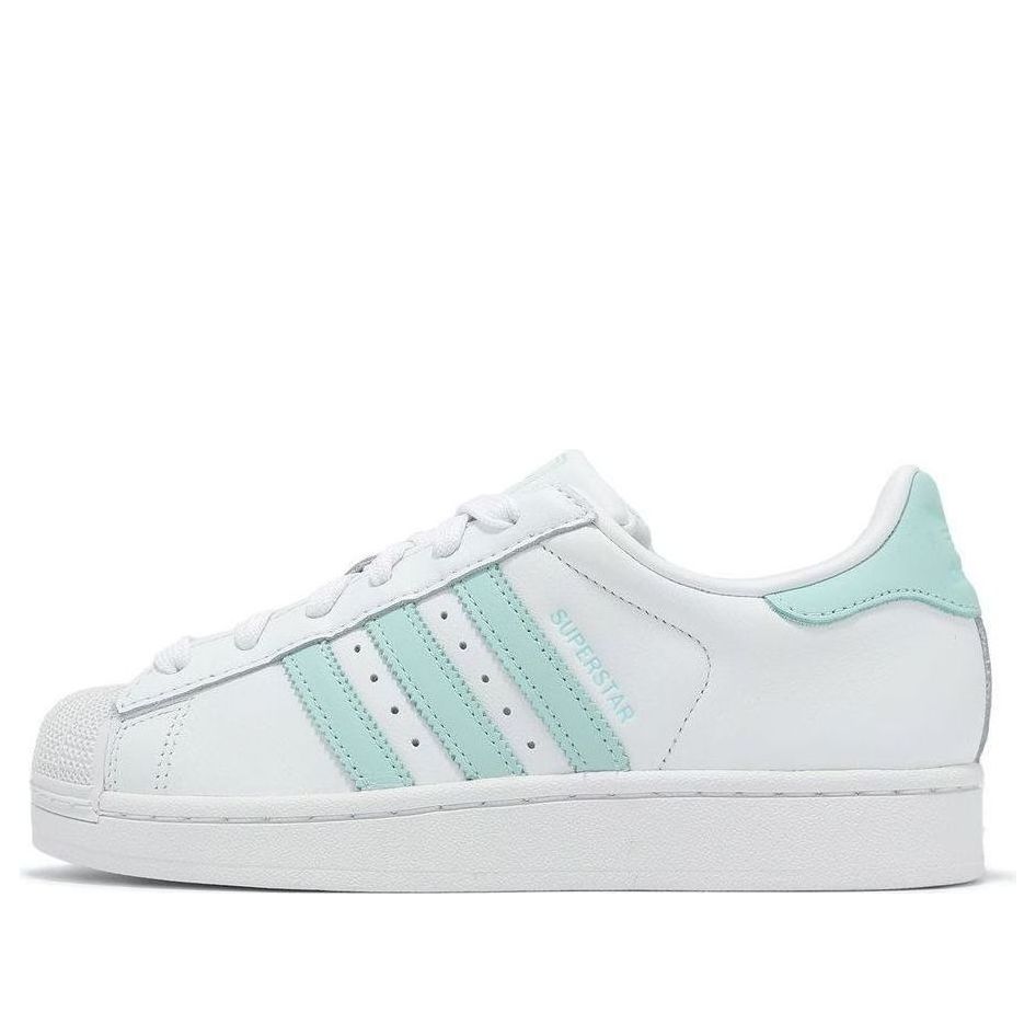 (WMNS) adidas Superstar II 'White Semi Flash Aqua' JH7060