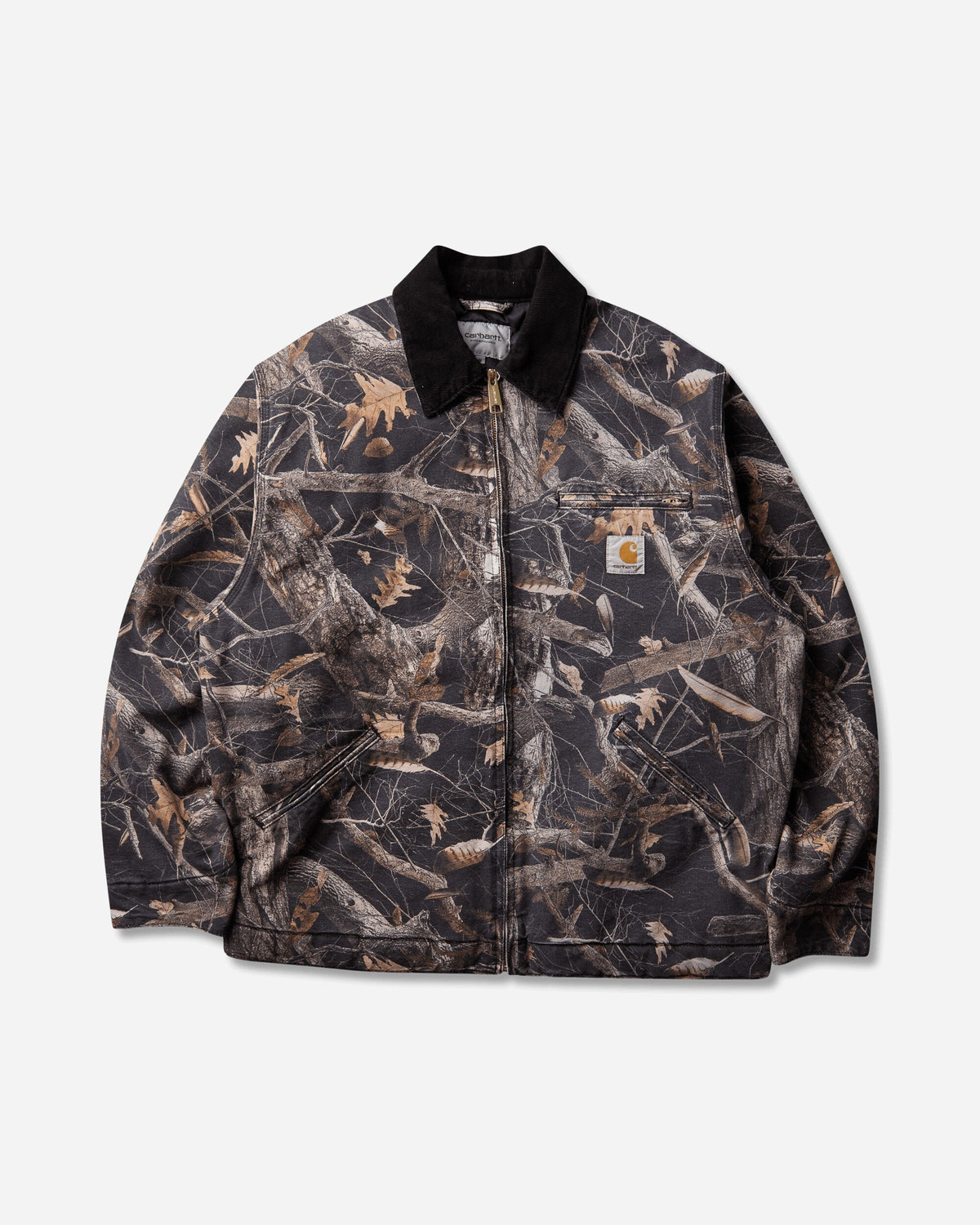 Men's OG Detroit Jacket Camo Feather Tree (Heavy Stone Wash)