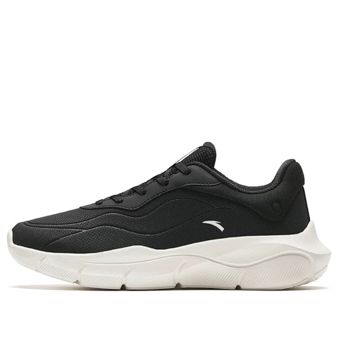 (WMNS) ANTA Running Shoes 'Black with White Mini Logo' 922347792-5