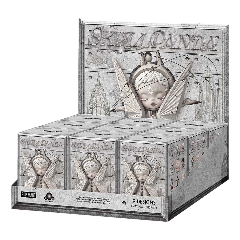 Pop Mart Skullpanda Where Time Dwells Series Figures Sealed Case (9 Blind Boxes) PPMT-2609-0025-1261853548 - Pop Mart Professional Edition