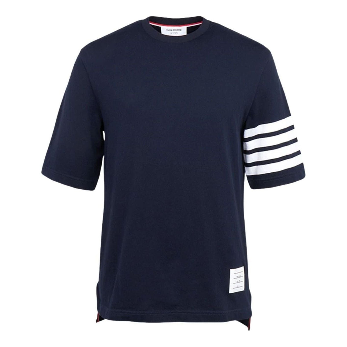 THOM BROWNE Short Sleeve T-Shirt 'Navy' MJS168G-07862-415