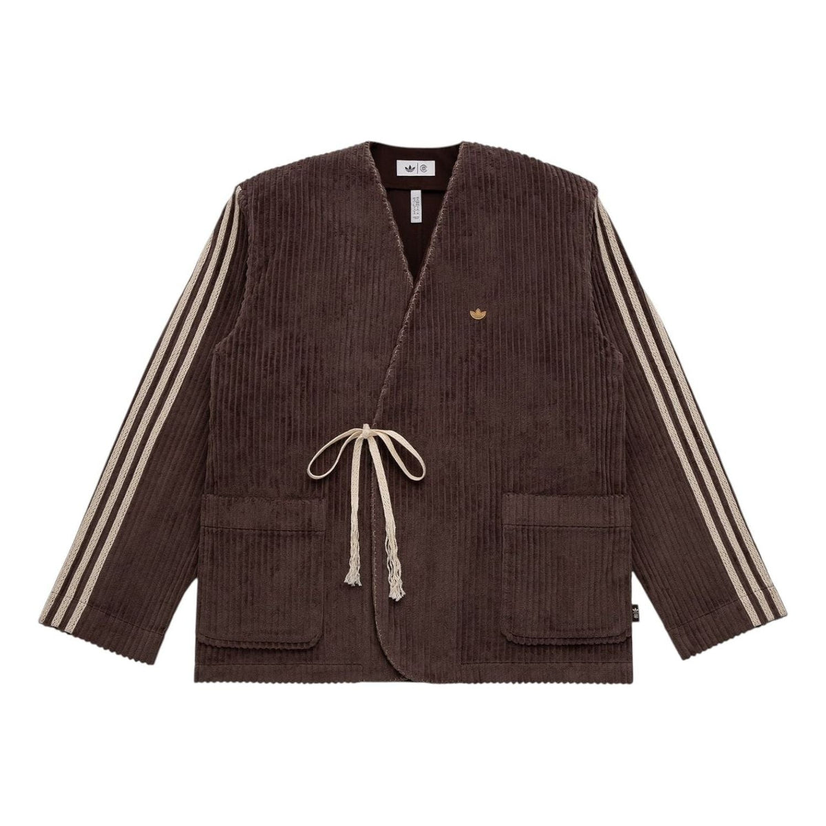 adidas x CLOT Suit Jacket Asia Sizing 'Dark Brown' JM2827