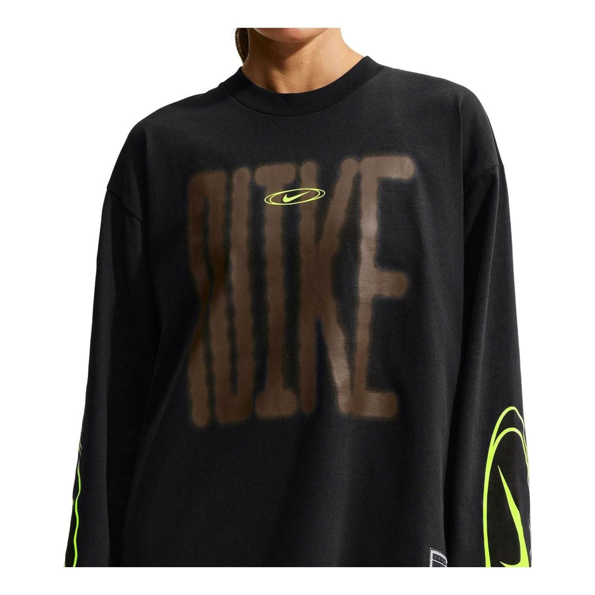 (WMNS) Nike Sportswear Oversized T-Shirt 'Black' IM6438-010 - Nike Professional Edition