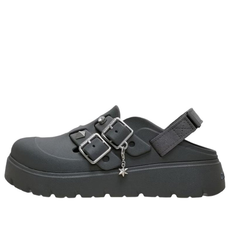 (WMNS) Crocs Loaferette Punk Starry Night 'Carbon' 214212-0YK - Crocs Professional Edition