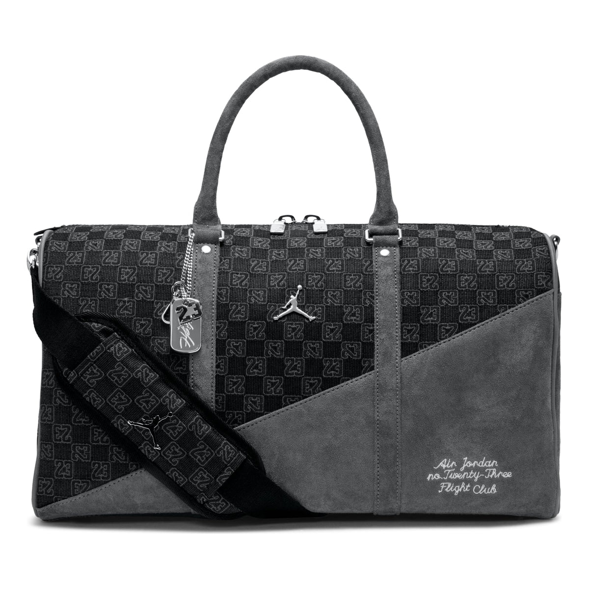 Jordan Monogram Duffle Bag 'Black' IZ8155-010 - Jordan Professional Edition