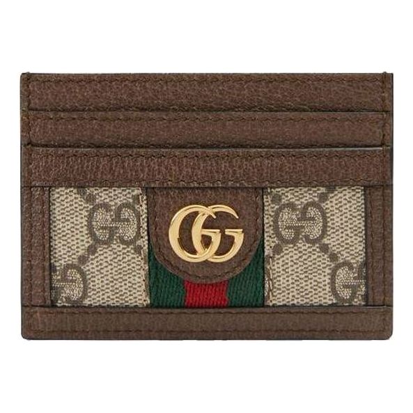 Gucci Ophidia GG Card Case 'Beige Ebony' 523159-96IWG-8745 - Gucci Professional Edition