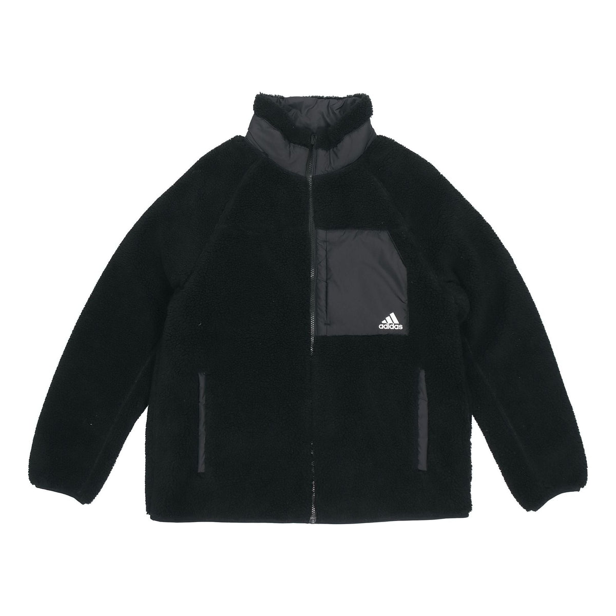 adidas Sherpa Reversible Jacket Asia Sizing 'Black' H20784