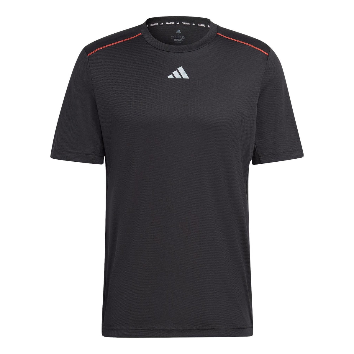 adidas Workout Base Logo Tee 'Black Transparent' IB7901