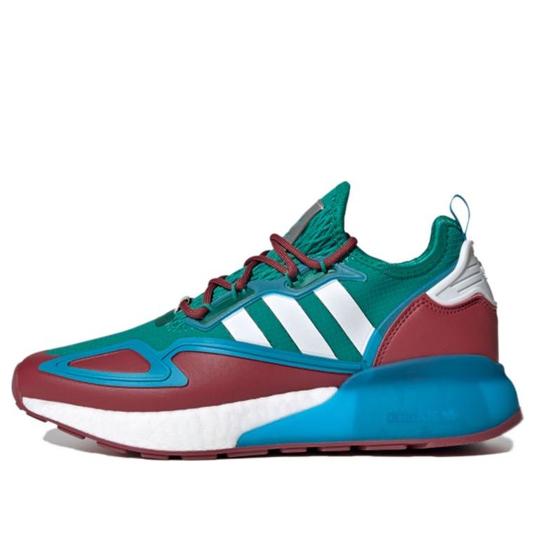 (WMNS) adidas originals ZX 2K Boost 'Blue Green' FZ0219