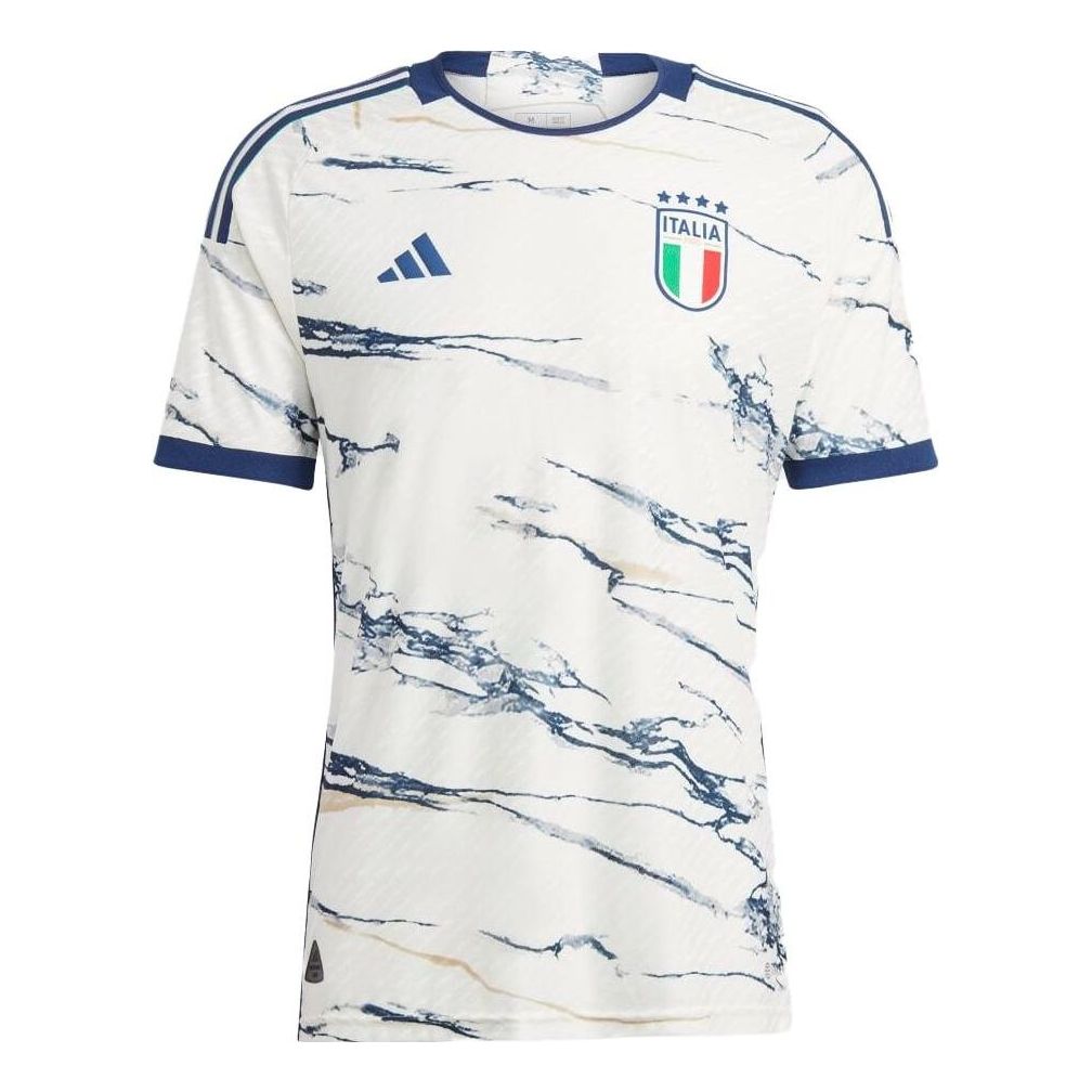 adidas Italy 2023 Away Authentic Jersey Asia Sizing 'White' HS9894