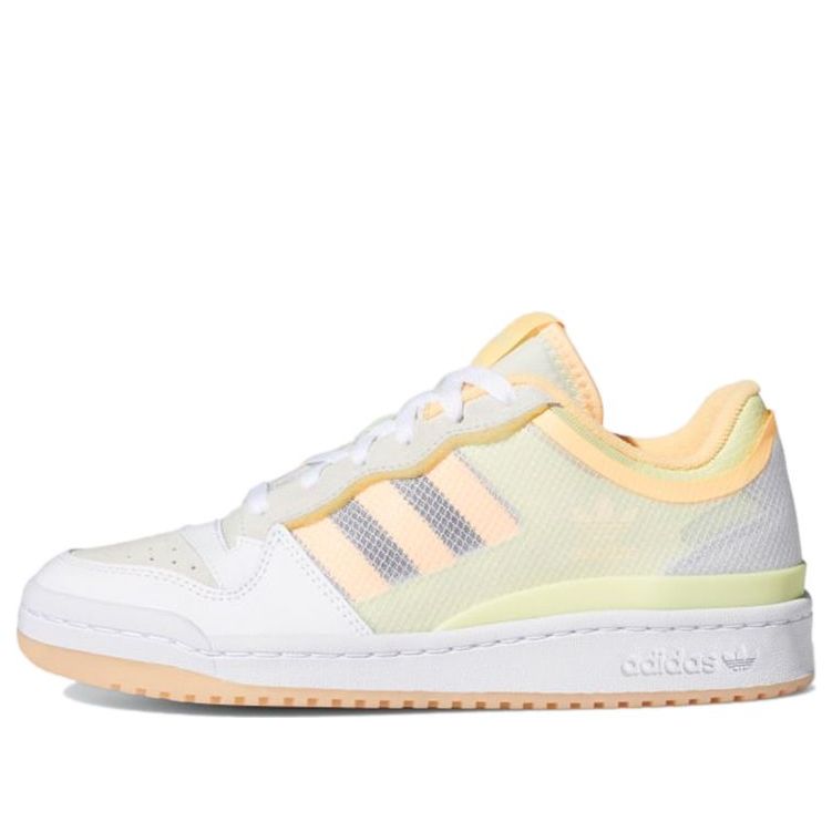 (WMNS) adidas Forum Low 'Transparent Yellow Acid Orange' FY8013