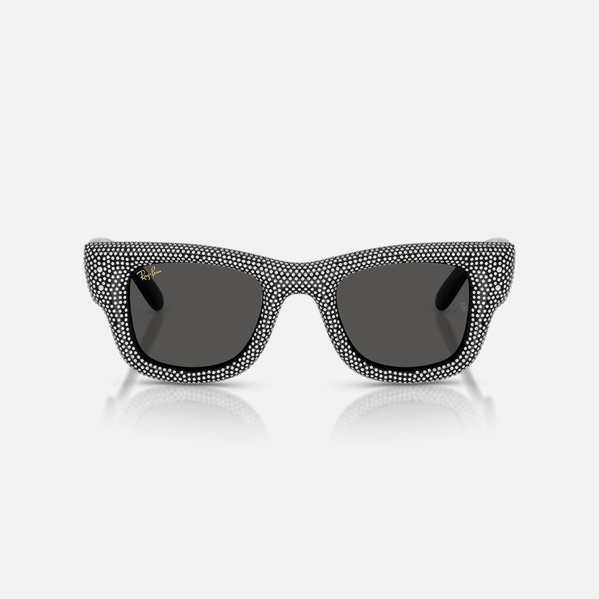 A$AP ROCKY X RAY-BAN WAYFARER PUFFER CRYSTAL PAVÉ EDITION - BLACK