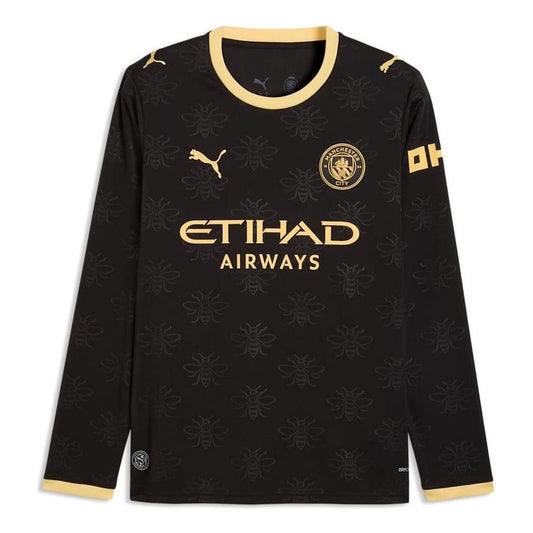 PUMA Manchester City Away Jersey 'PUMA Black Flaxen' 784340-03 - PUMA Professional Edition