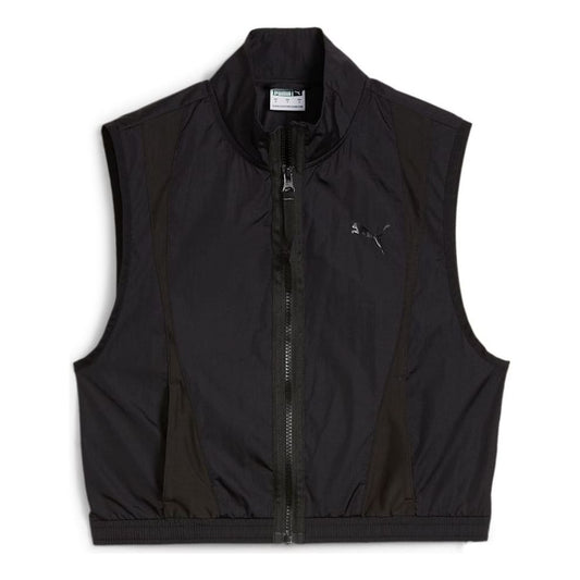 (WMNS) PUMA DARE TO Woven Vest 'Black' 626938-01