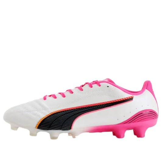 PUMA King 20 Ultimate JP HG/AG 'White Poison Pink Bright Aqua' 108458-05