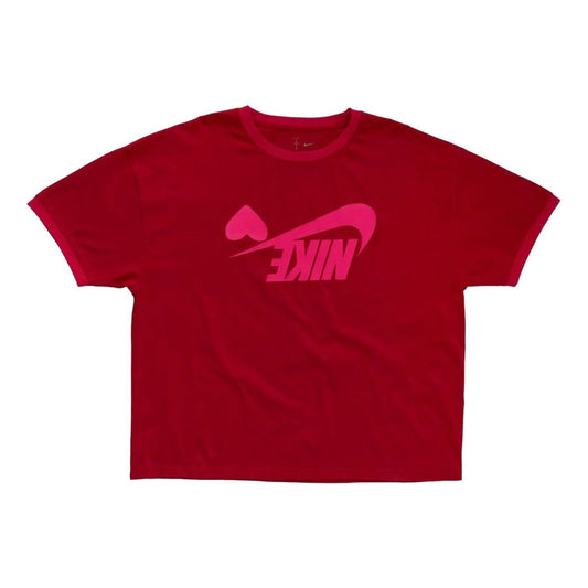 Cactus Jack by Travis Scott x Nike Heart Ringer T-Shirt 'Red' 1945-1SS2604CJBTSX-RED