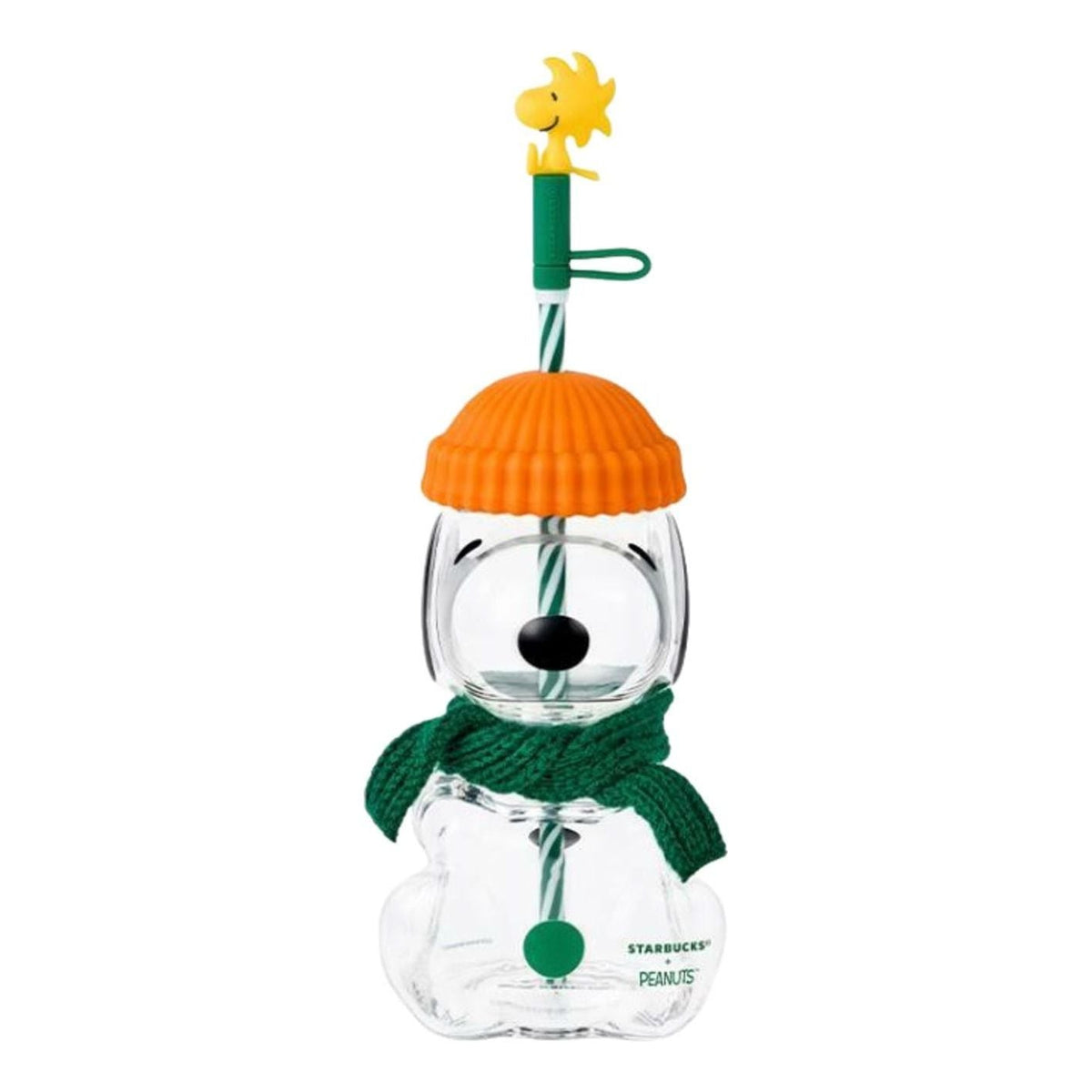 Starbucks x Peanuts Pumpkin Glass Coldcup SB11187620 - Starbucks Professional Edition
