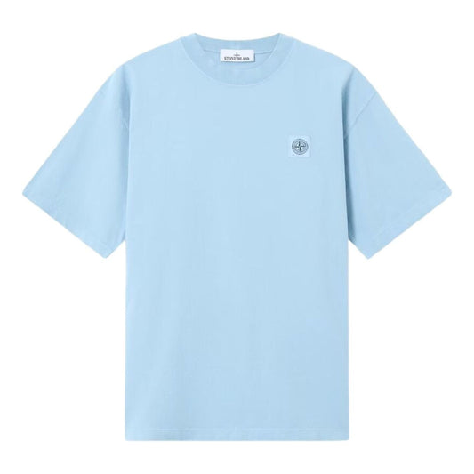 STONE ISLAND 2100030 Compass Patch T-Shirt 'Dust Blue' L1S152100030S0115V004A