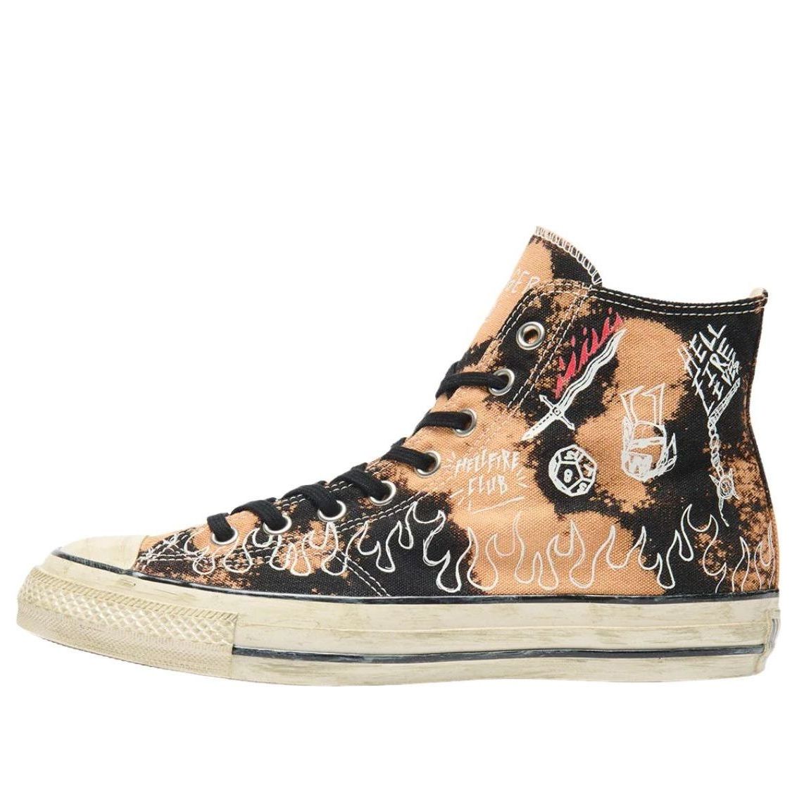 Converse x Stranger Things 5 Chuck Taylor All Star Aged 87 HC Hi 'Bleached Black' 31317090 - Converse Professional Edition