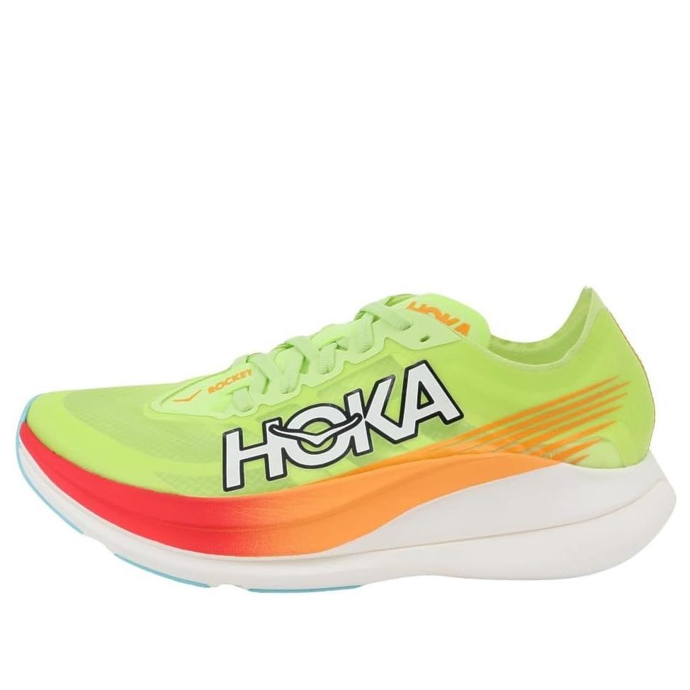 HOKA ONE ONE Rocket X 2 'Lettuce Solar Flare' 1127927-LCS