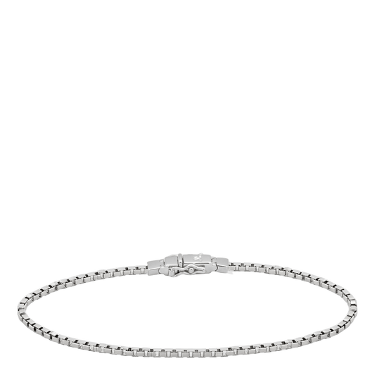 Square Bracelet Silver