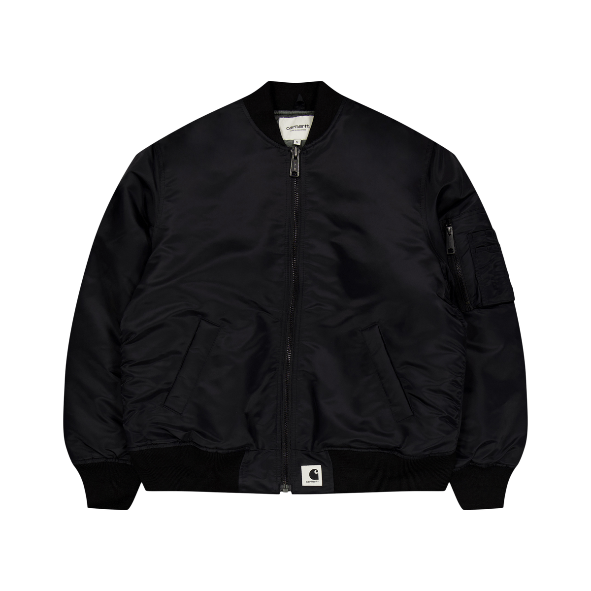 W' Olten Bomber Black / Smoke Green
