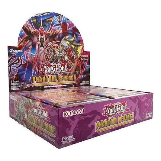 Yu-Gi-Oh! Official Card Game Eng. Booster Box 'Phantom Revenge' 1st Edition 083717869979