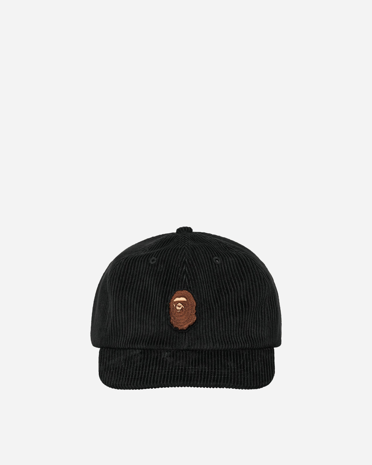 Ape Head Corduroy Cap Black