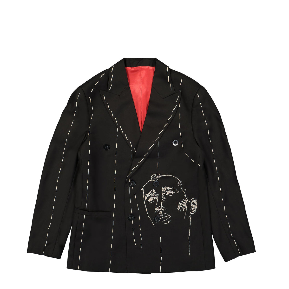 Hand Embroidered Suit Top