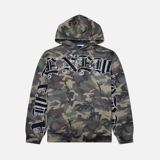 OLD ENGLISH HOODIE - CAMO