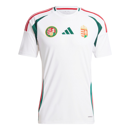 adidas Hungary 24 Away Soccer Asia Sizing 'White' IQ2392