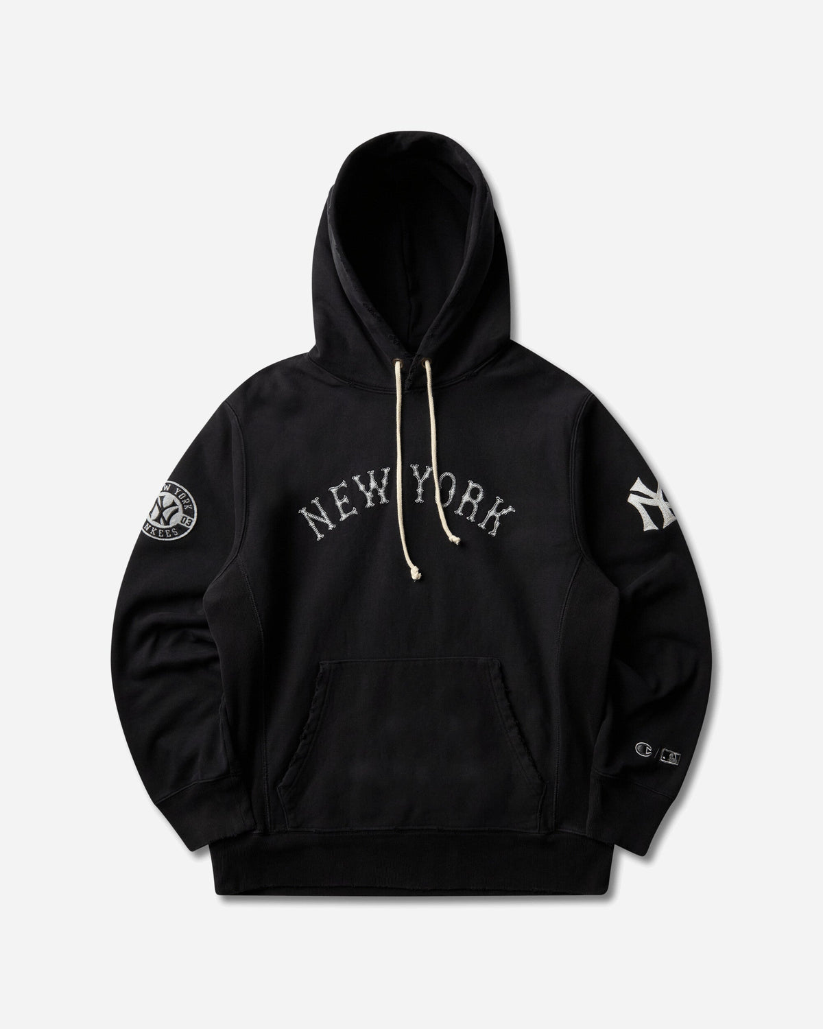 Men's New York Yankees MLB Cooperstown Hoodie Black