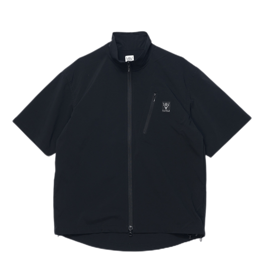 S/s Zipped Boulder Shirt - Pol Black