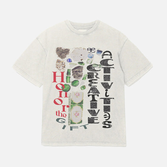 HONOR CREATIVE TEE - BONE