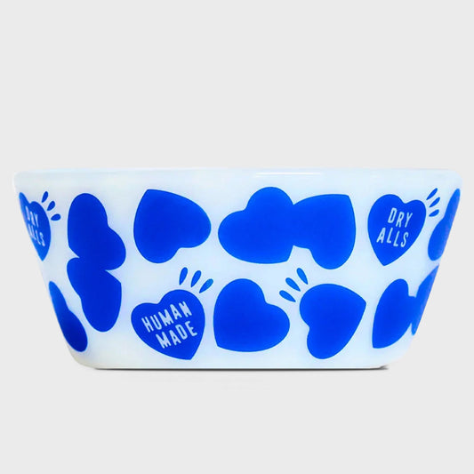 Heart Pattern Bowl - Blue
