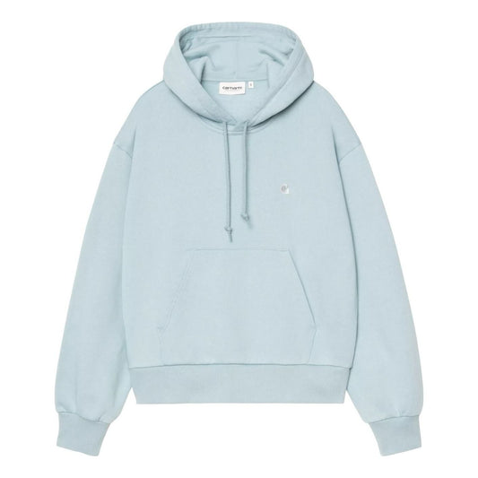 (WMNS) Carhartt WIP Hooded Casey Sweatshirt 'Tourmaline Silver' I032644-3MU-XX