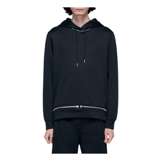 Zip Away Hoodie Black
