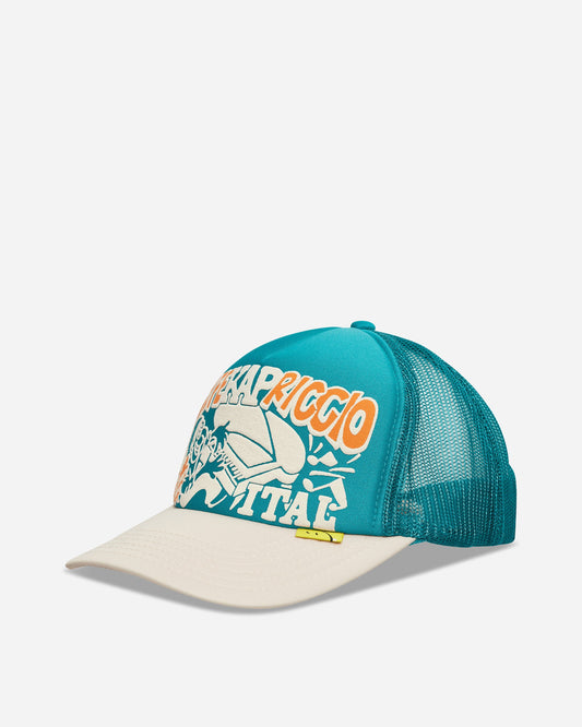 Life Kapriccio Track Cap Turquoise / Ecru