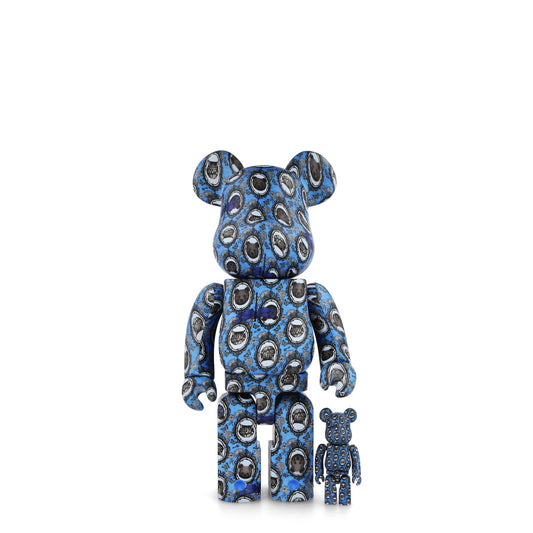 Be@rbrick Robe Japonica Mirror 400% + 100%