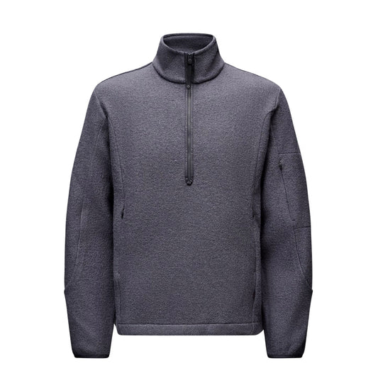 Pas Normal Studios	Off-Race Boiled Wool Half-Zip