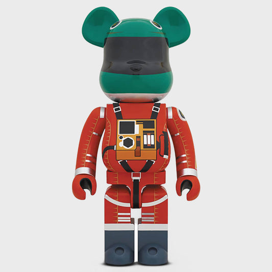 Space Suit Green Helmet & Orange Suit Ver. 1000% BE@RBRICK