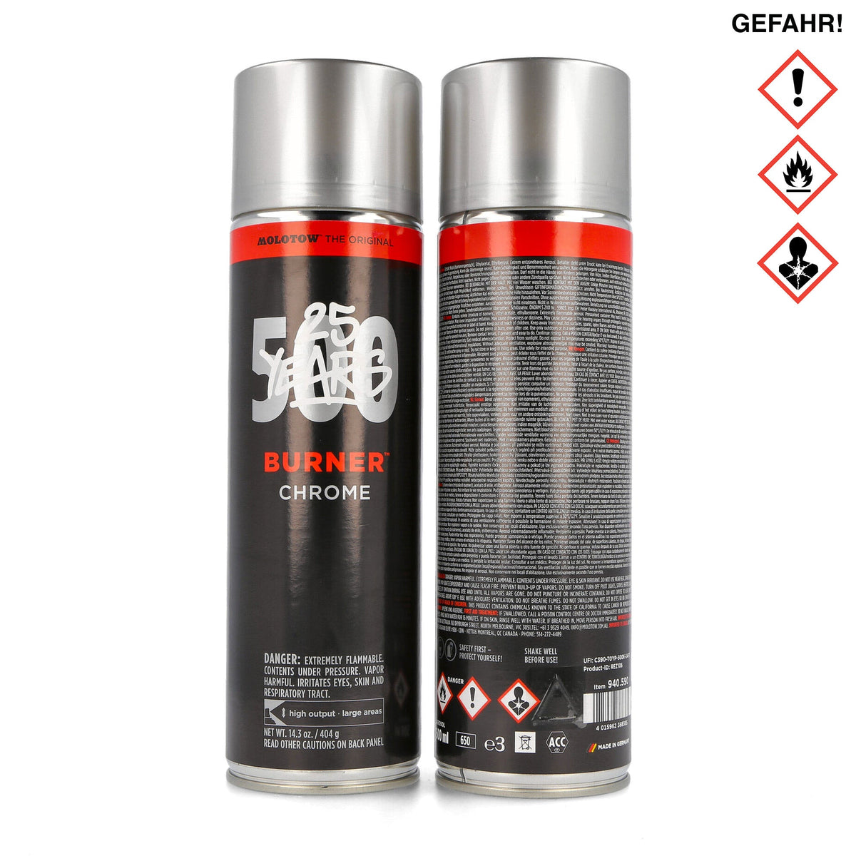 Burner Chrome 500 ml
