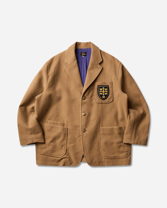 Men's Wool Moleskin Easy Blazer Camel