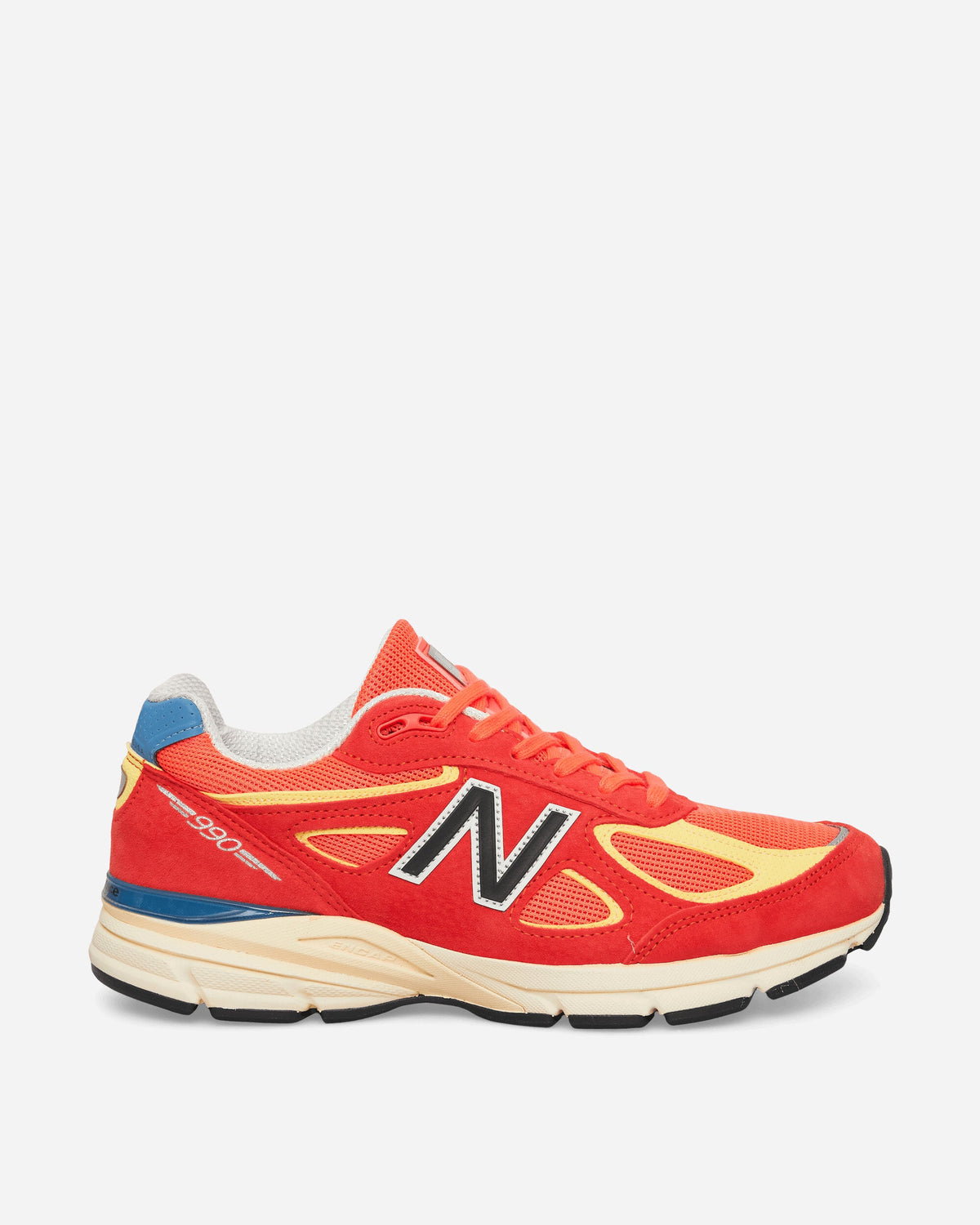 Made in USA 990v4 Sneakers Urgent Red / Maize / Afterglow