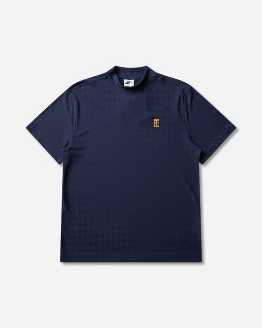 Men's Club Rules Aero-FIT Mock-Neck T-Shirt Obsidian