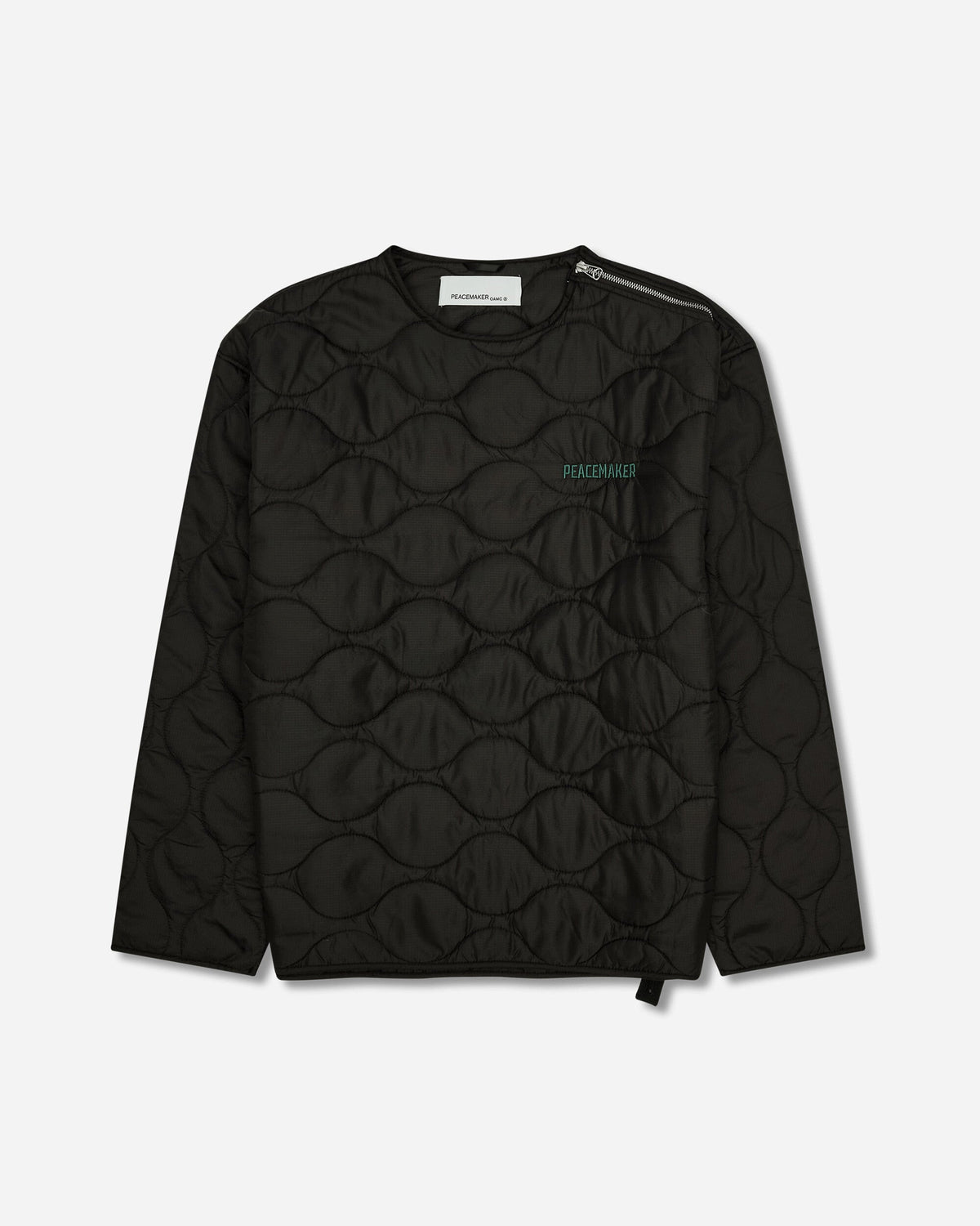 Men's Shoulder Zip Liner Black
