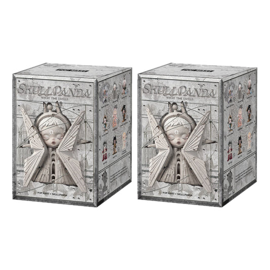 Pop Mart Skullpanda Where Time Dwells Series Figures Sealed Case (2 Blind Boxes) PPMT-2609-0025-1261853546 - Pop Mart Professional Edition