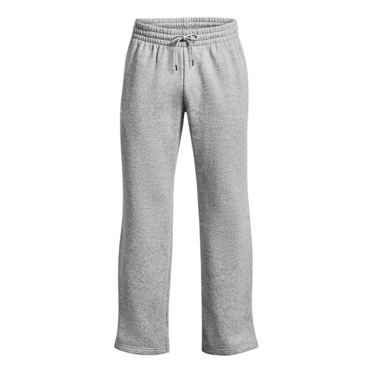 Under Armour UA Icon Fleece Pants Asia Sizing 'Mod Gray Full Heather White' 1384034-011 - Under Armour Professional Edition